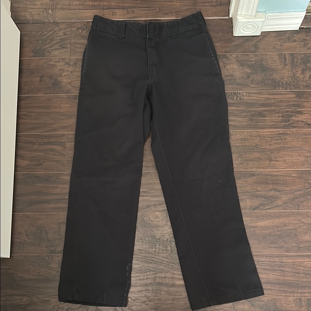 Dickies Black Chinos Classic Straight Leg